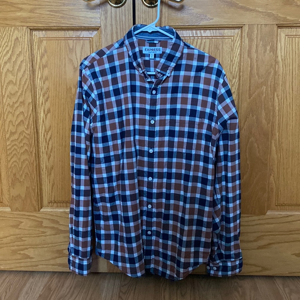 Express “Soft Wash” Button Down shirt